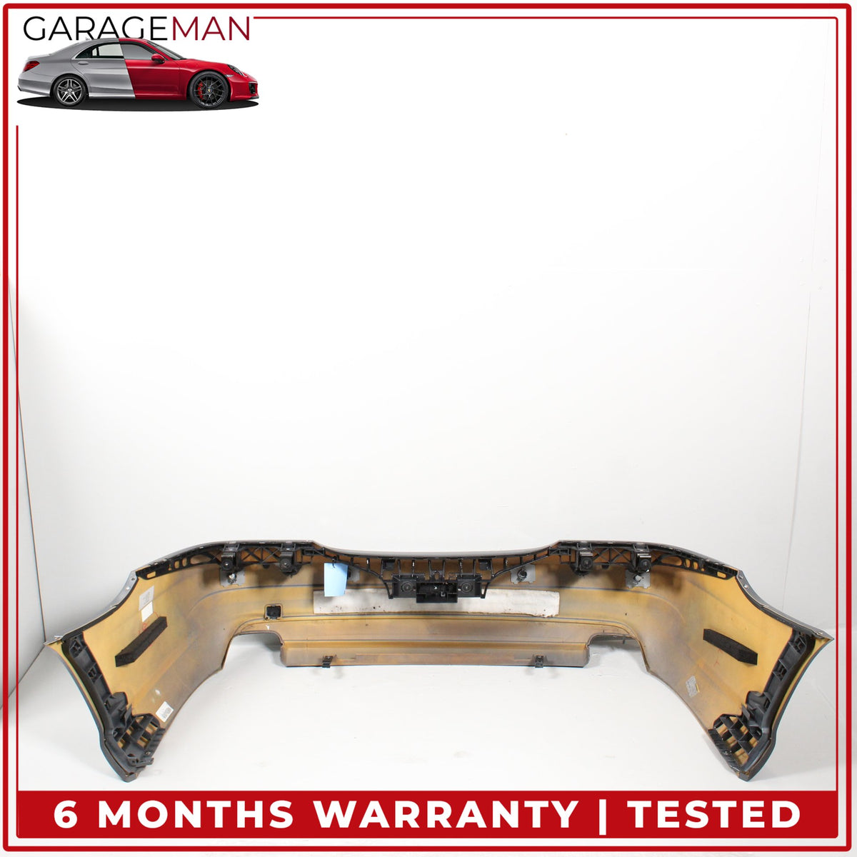 2006-2011 Mercedes W219 CLS550 Sedan Rear Bumper Cover Gray Metallic OEM