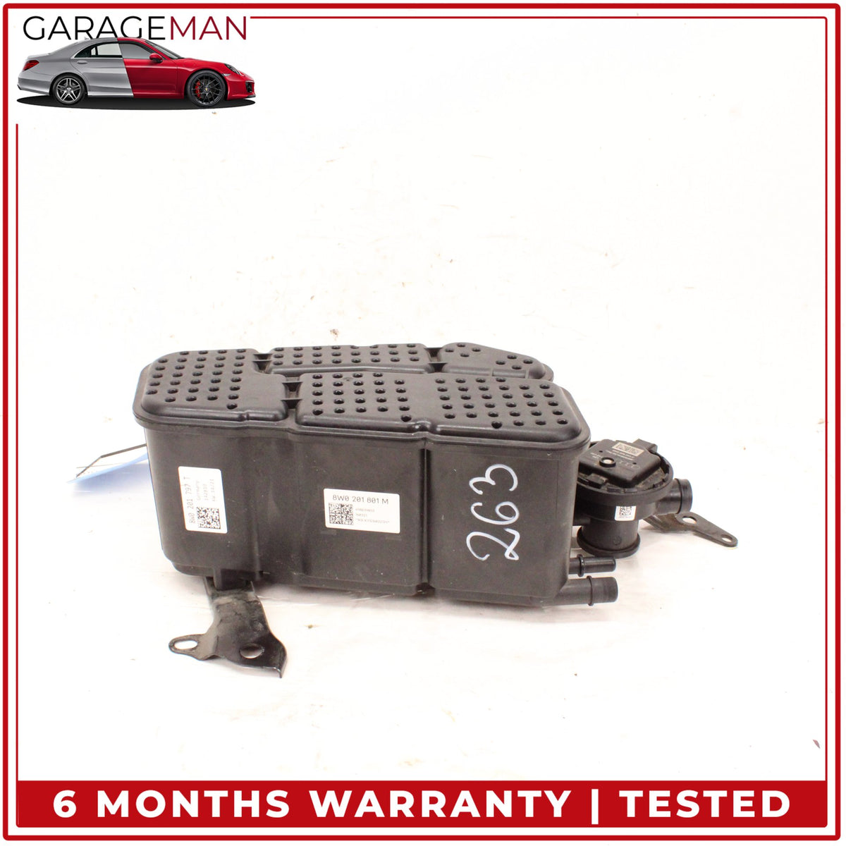 2017-2025 Audi A4 Fuel Gas EVAP Vapor Charcoal Carbon Canister 8W0201797T OEM