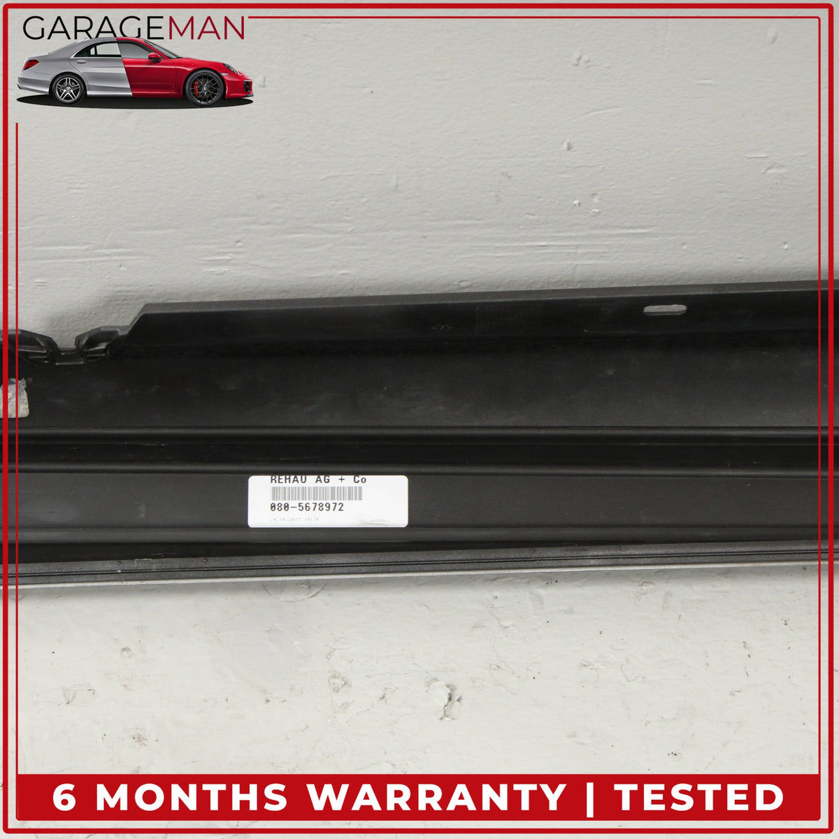 2015-2021 Mercedes W205 C300 Sedan Base Left Side Rocker Panel Side Skirt OEM
