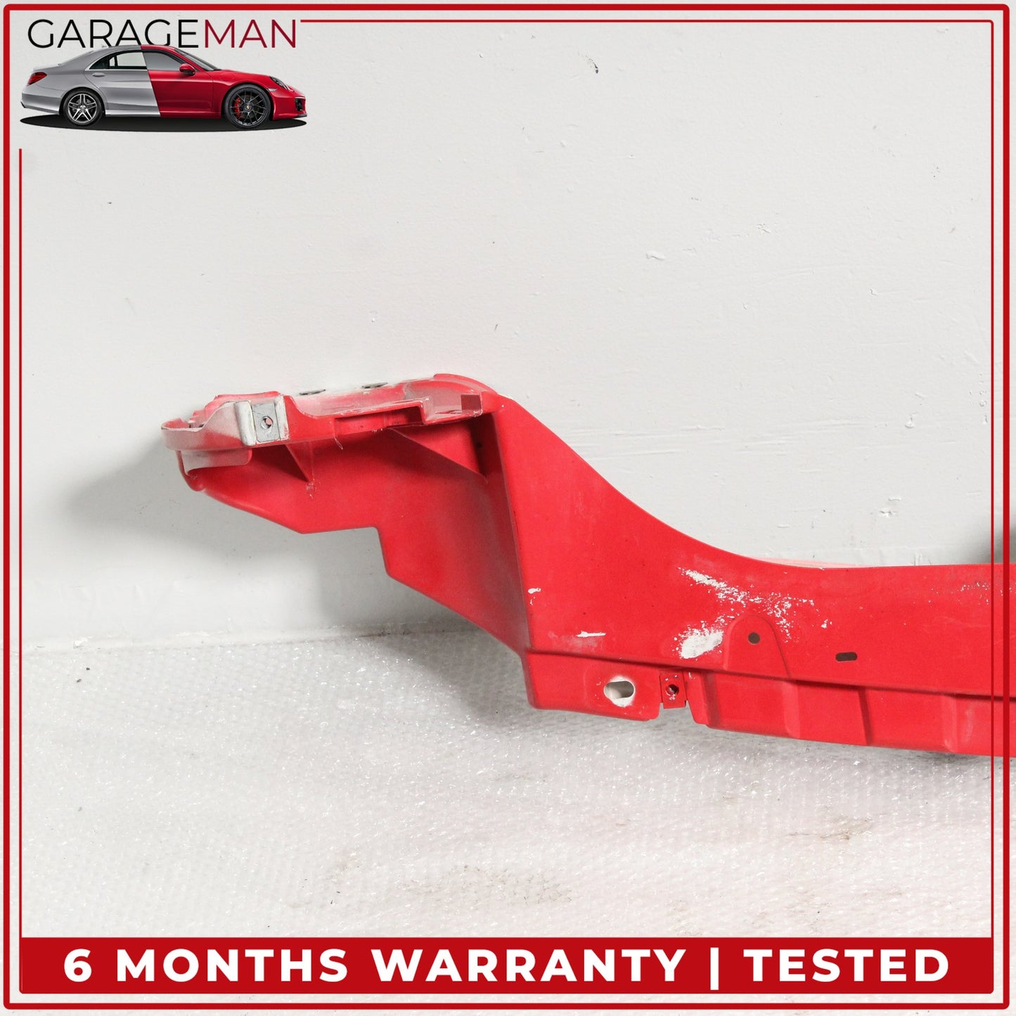 2002-2005 Ford Thunderbird Front Header Headlight Panel Bracket Red OEM