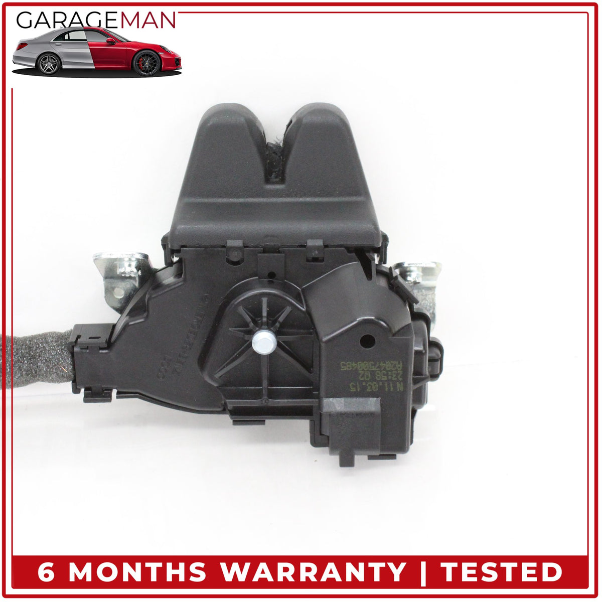 2008-2017 Mercedes W205 C300 Trunk Lid Lock Latch Actuator Set 2047500485 OEM