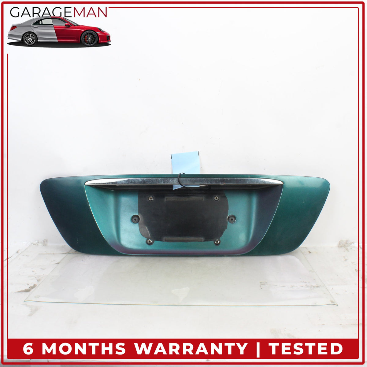 2000-2006 Mercedes W215 CL500 CL55 AMG Rear Trunk Lid License Plate Holder OEM