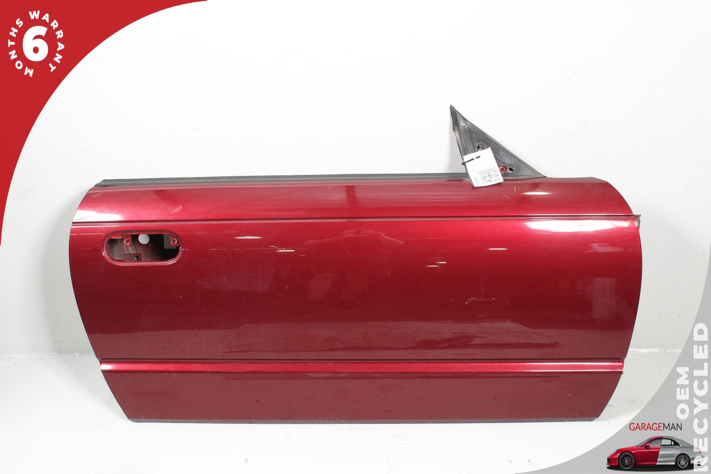 2002-2005 Ford Thunderbird Front Right Side Door Shell Red 1W6Z7620124AA OEM