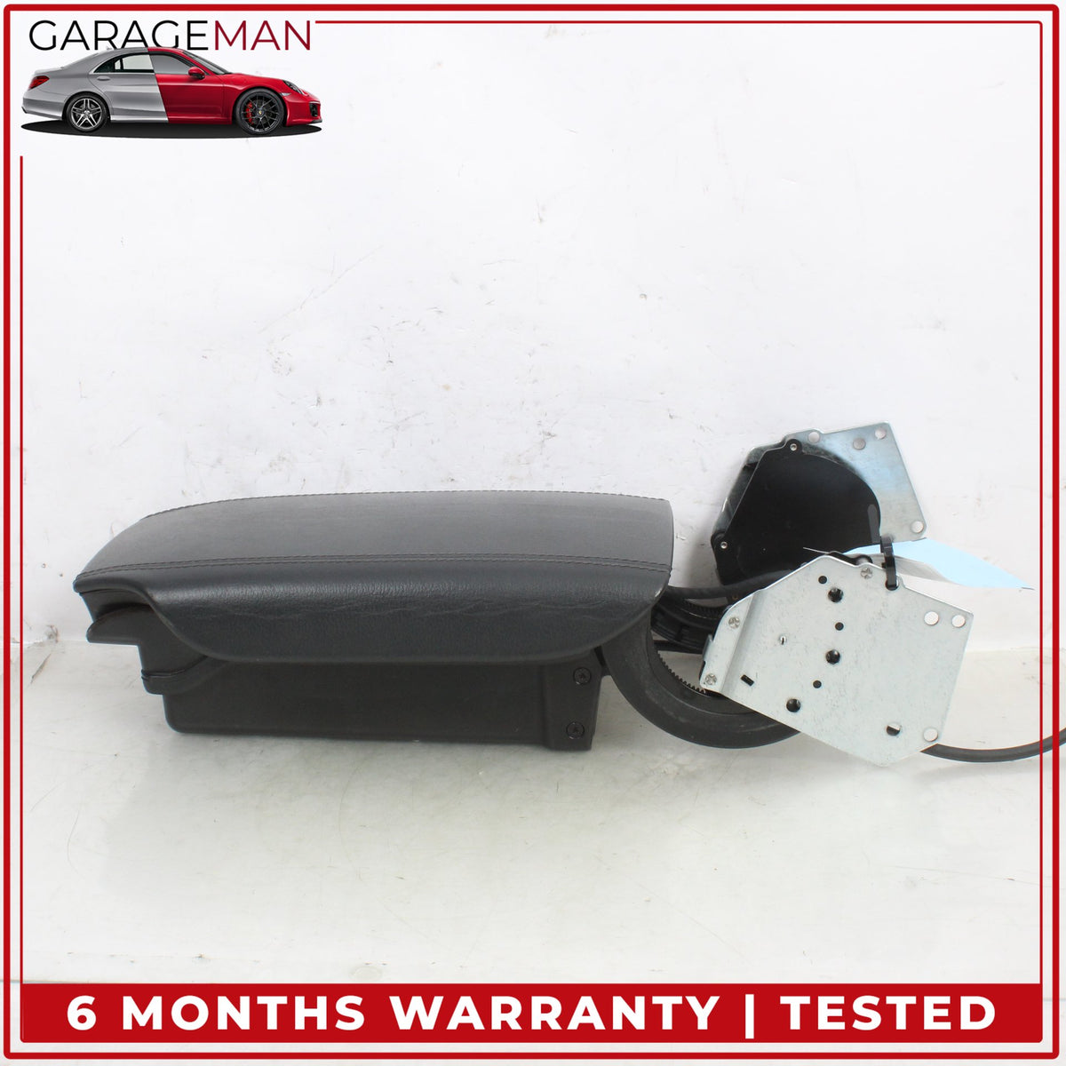 2000-2006 Mercedes W215 CL500 Front Center Console Armrest Lid Cover Black OEM