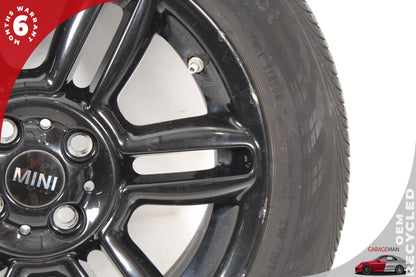 2011-2015 Mini Cooper Front or Rear Wheel Rim w/ Tire 6.5JX16H2 ET48 6791940 OEM