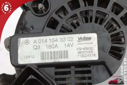 12-16 Mercedes-Benz E350 W212 Sedan Alternator Generator 0141543302