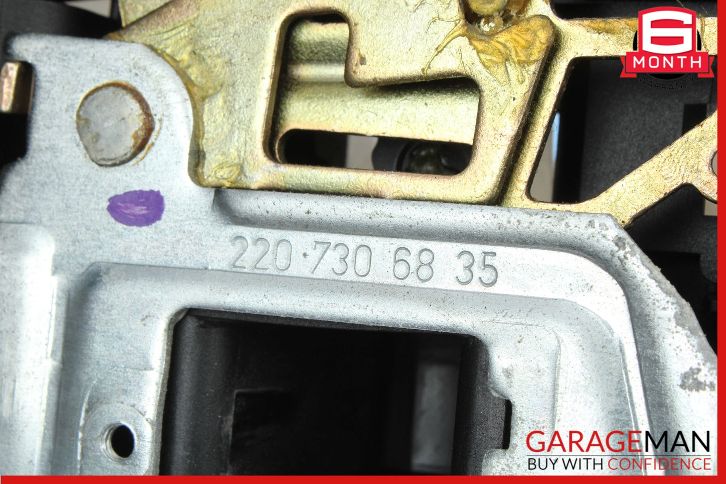 2000-2006 Mercedes W220 S55 AMG Rear Right Door Lock Actuator 2207306835 OEM