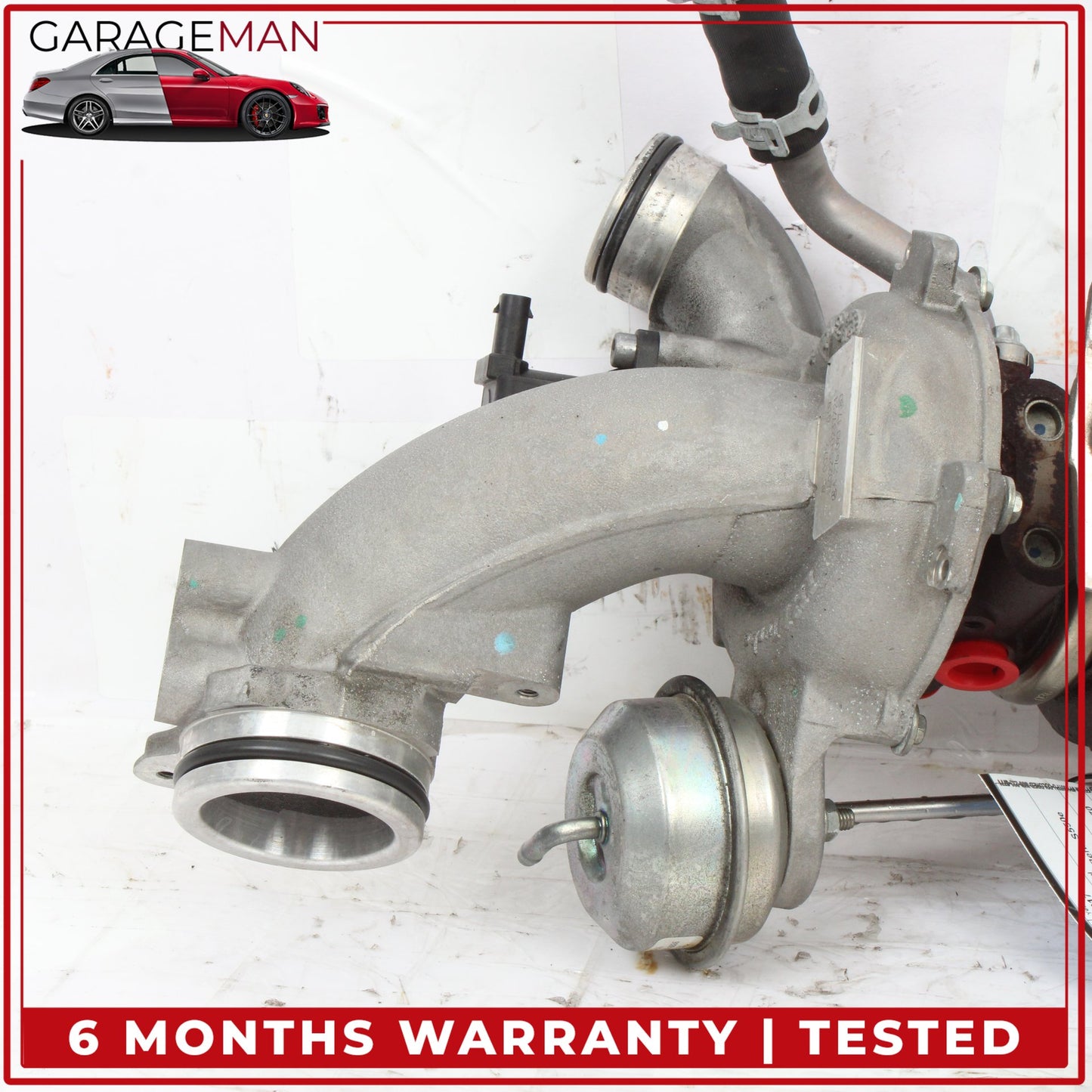 2015-2017 Mercedes W222 S550e M276 Engine Left Side Turbocharger 2760901780 OEM