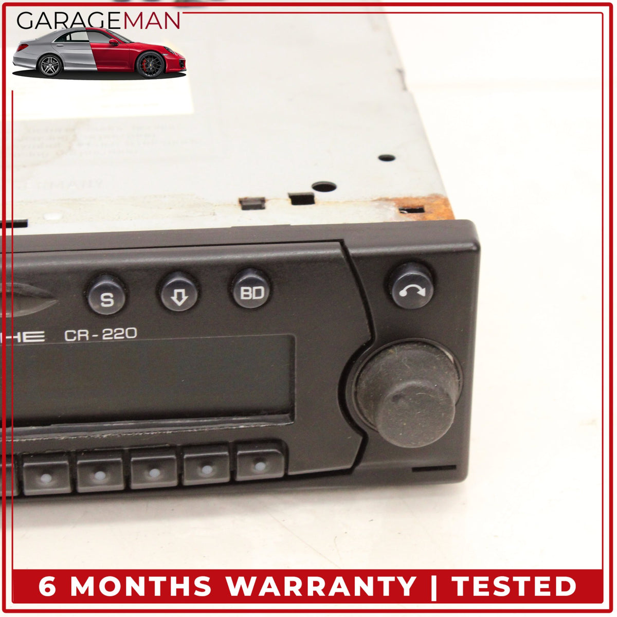 1999-2002 Porsche 911 Carrera Audio Radio Stereo AM FM Player 99664512500 OEM