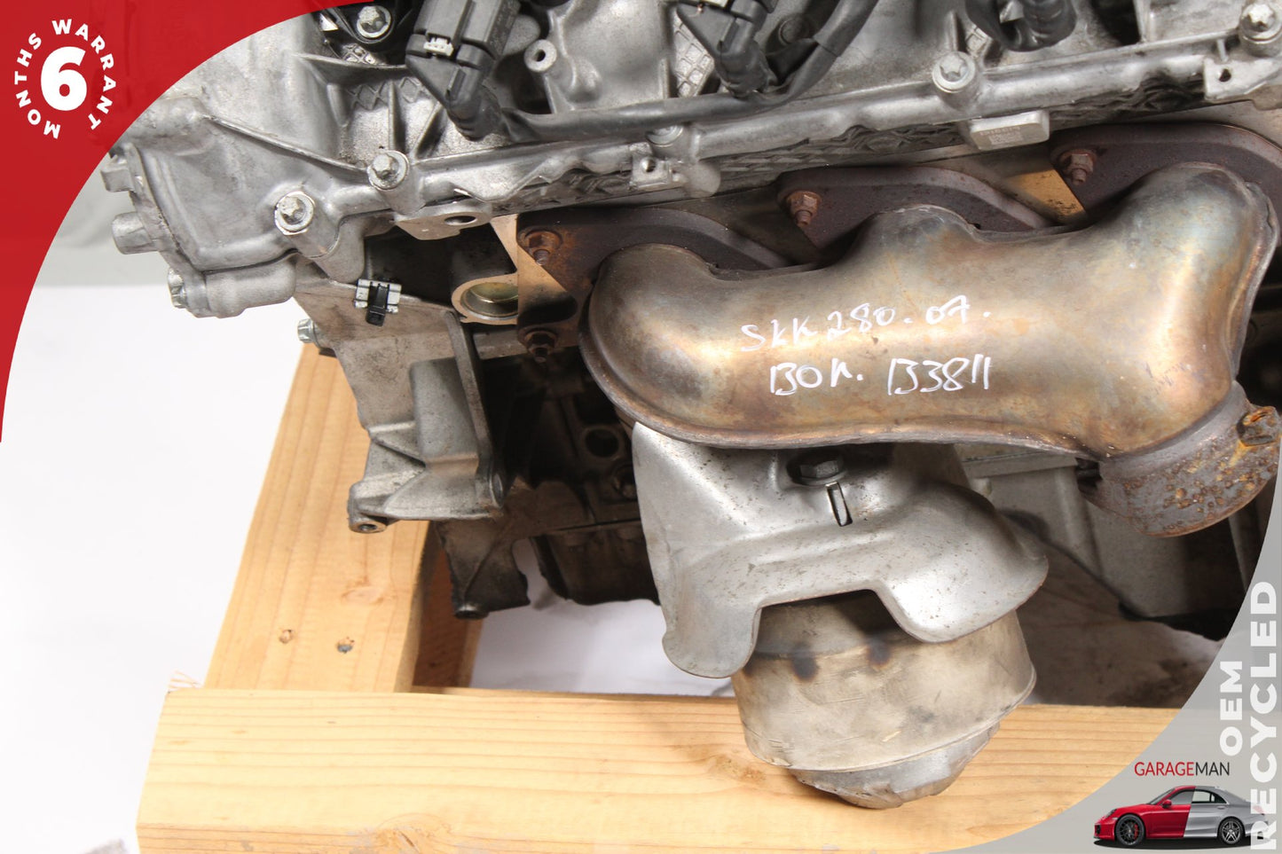 2006-2011 Mercedes-Benz SLK280 3.0L M272 V6 R171 Engine Motor RWD 130K OEM