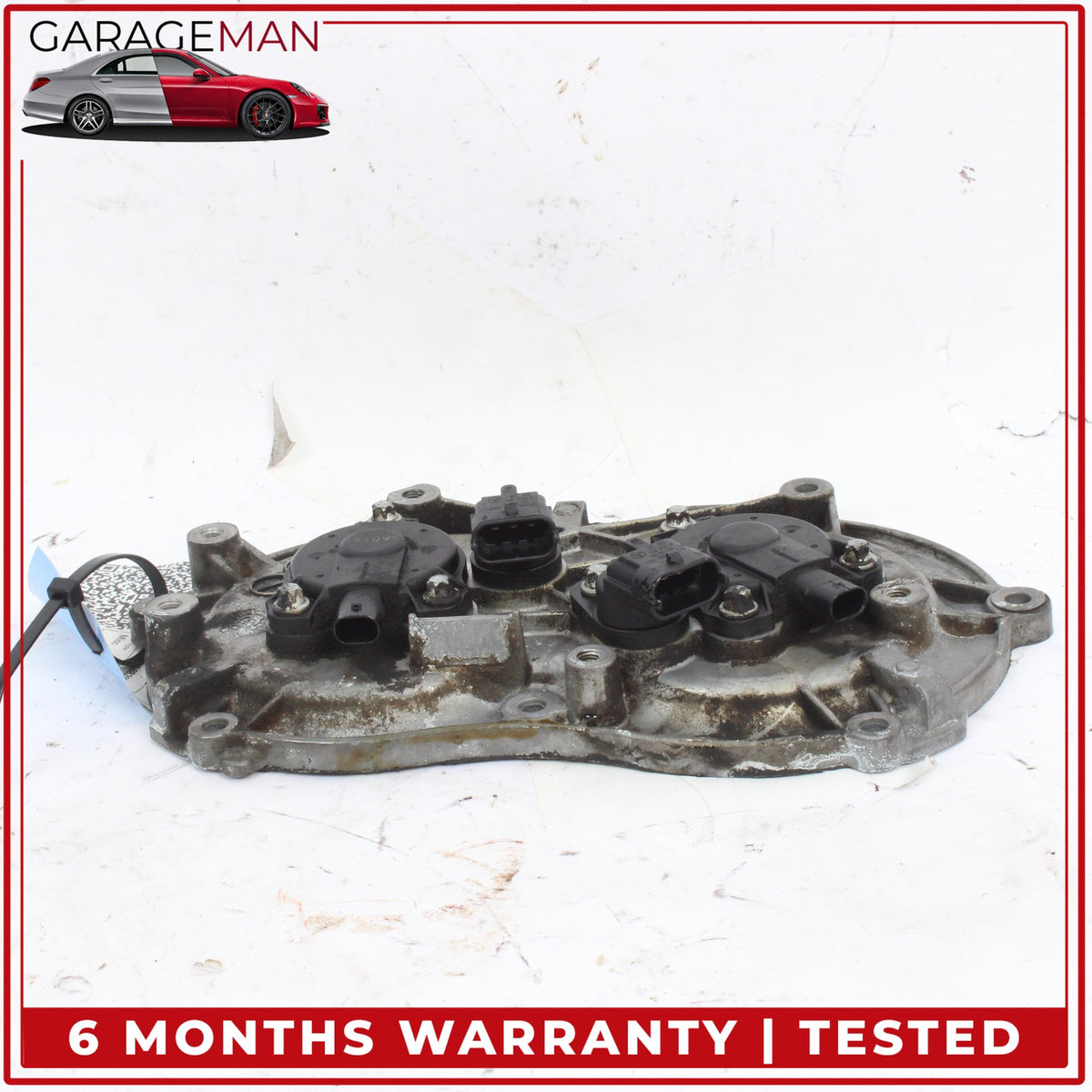 2005-2013 Mercedes W211 E350 Left Engine Timing Chain Cover Plate 2720150201 OEM
