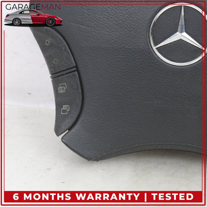 2000-2006 Mercedes W215 CL500 Front Left Steering Wheel Airbag 2204600998 OEM