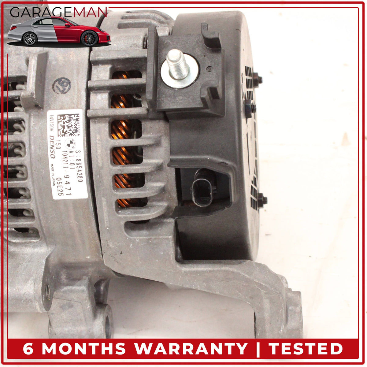 2019-2026 BMW Z4 G29 Engine Motor Alternator Generator 8654280 OEM