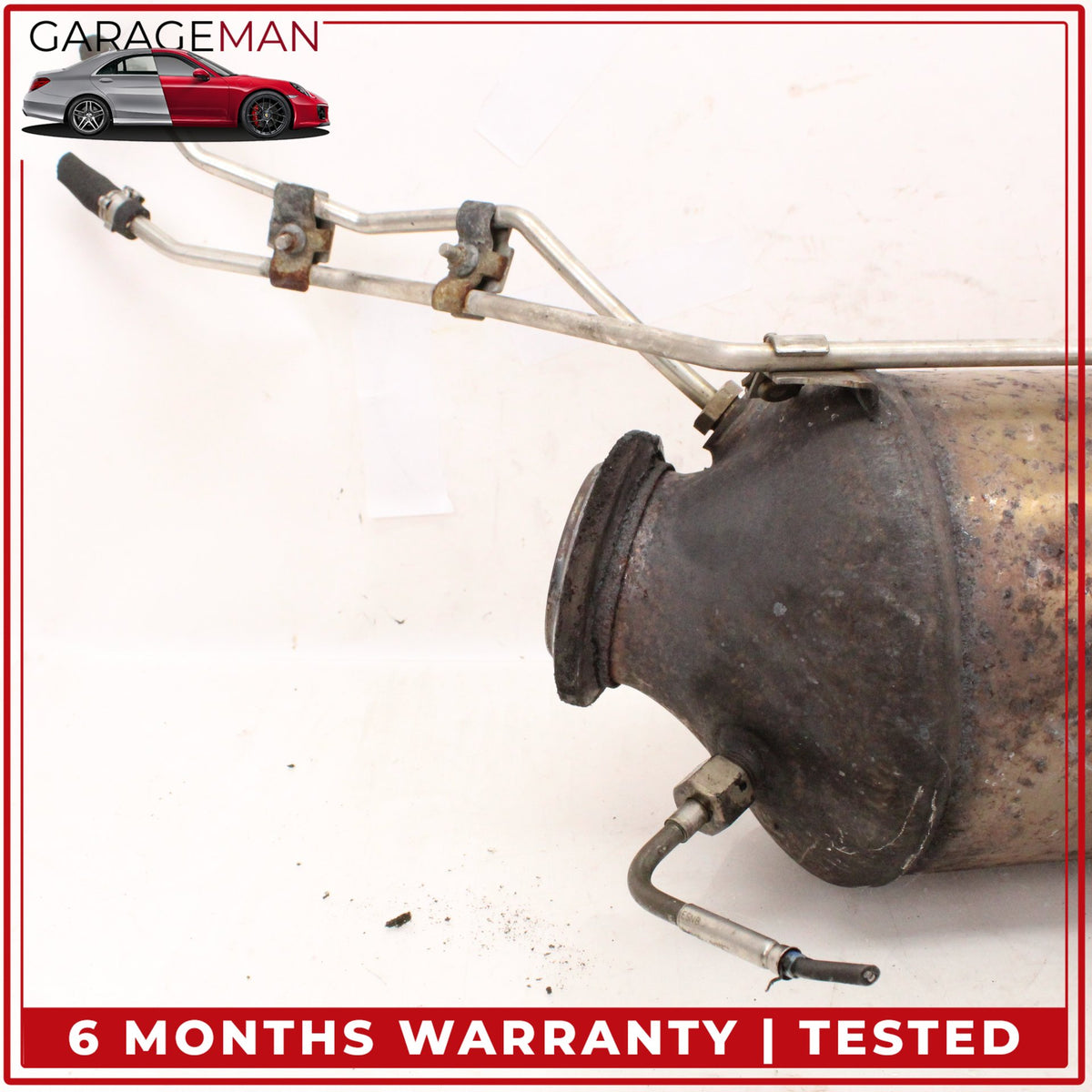2009-2012 Mercedes W164 ML350 DPF Diesel Particulate Filter Exhaust Pipe OEM