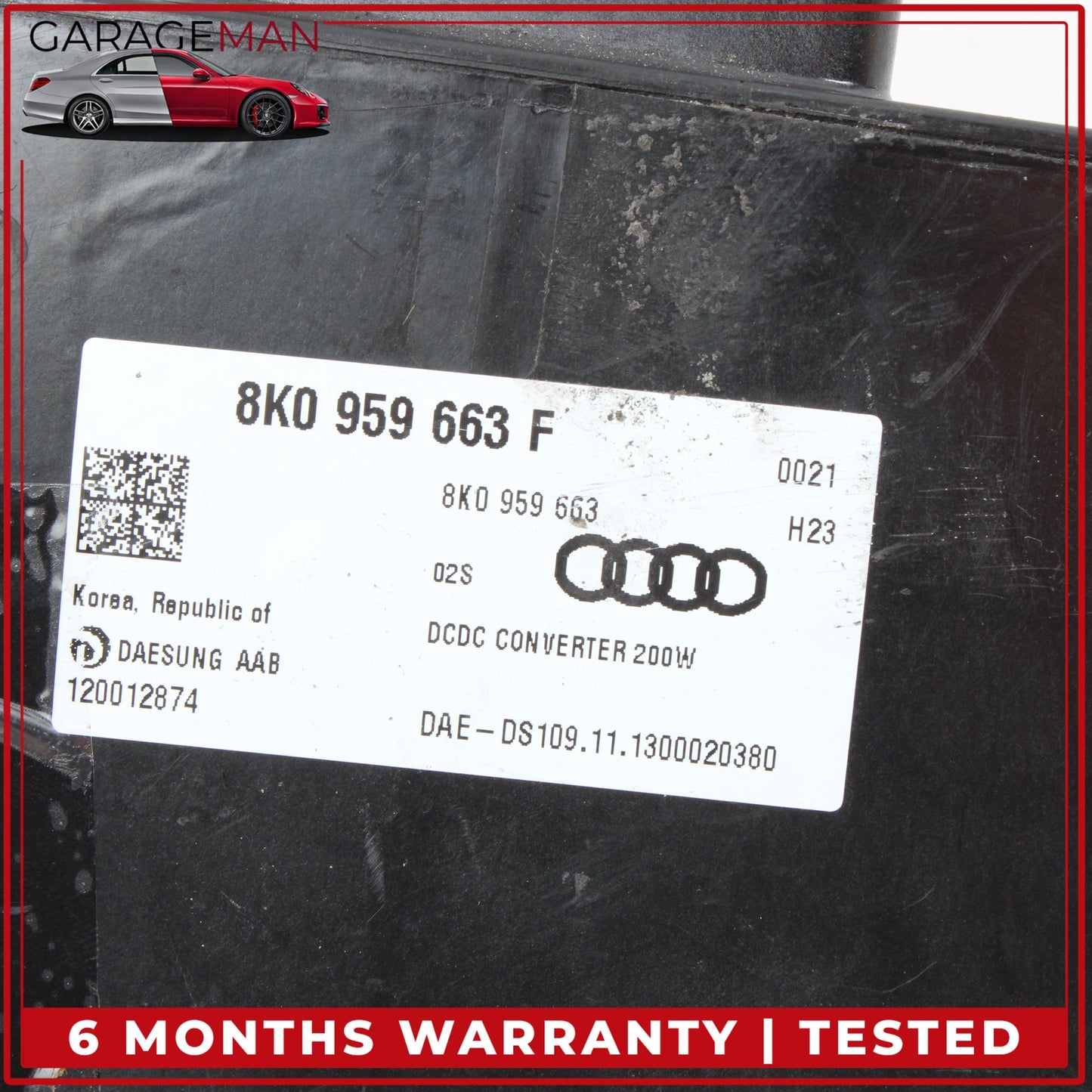 2012-2018 Audi A6 A7 Voltage Stabilizer Control Module Unit 8K0959663F OEM
