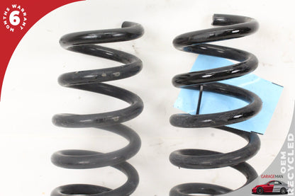 2012-2018 BMW 320i F30 Rear Left and Rear Right Side Coil Spring Set 6860620 OEM