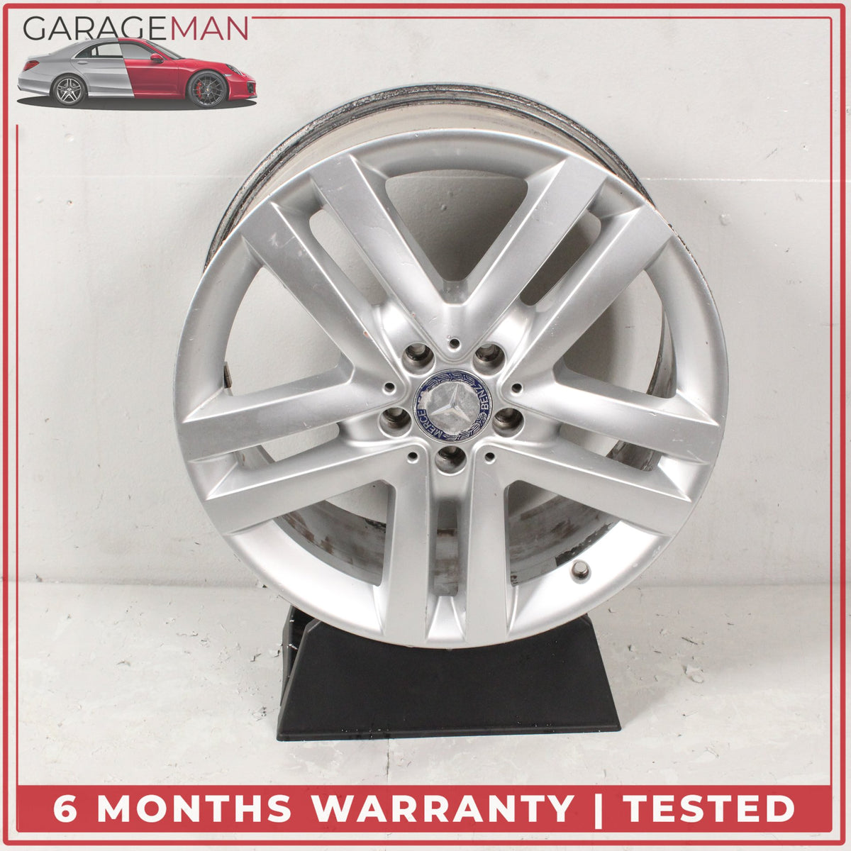 2013-2019 Mercedes X166 GL450 GL550 Front or Rear Wheel Rim 8.5JX19H2 ET62 OEM