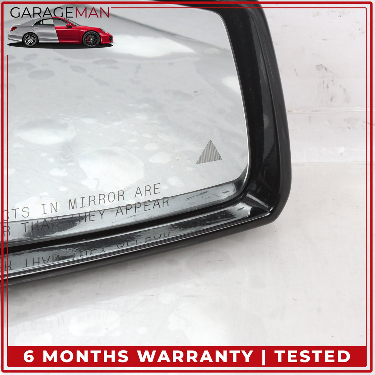 2010-2016 Mercedes W212 E350 Right Door Rear View Mirror w/ Blind Spot Black OEM