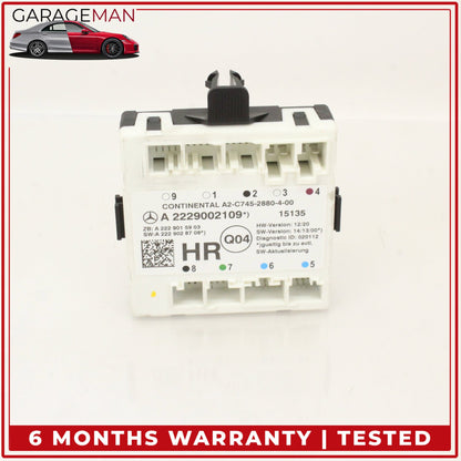 15-23 Mercedes W205 C300 Rear Right Side Door Control Module Unit OEM