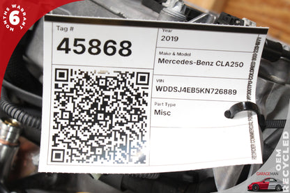 2014-2019 Mercedes W117 CLA250 FWD 2.0L Complete Engine Motor M270 OEM 70K