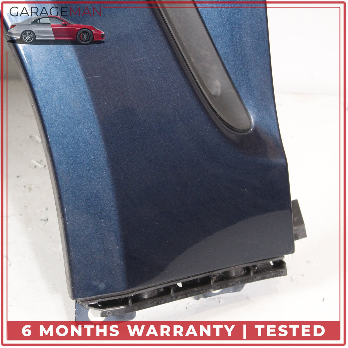 2010-2013 Porsche Panamera 970 Front Left Fender Panel Dark Blue Metallic OEM