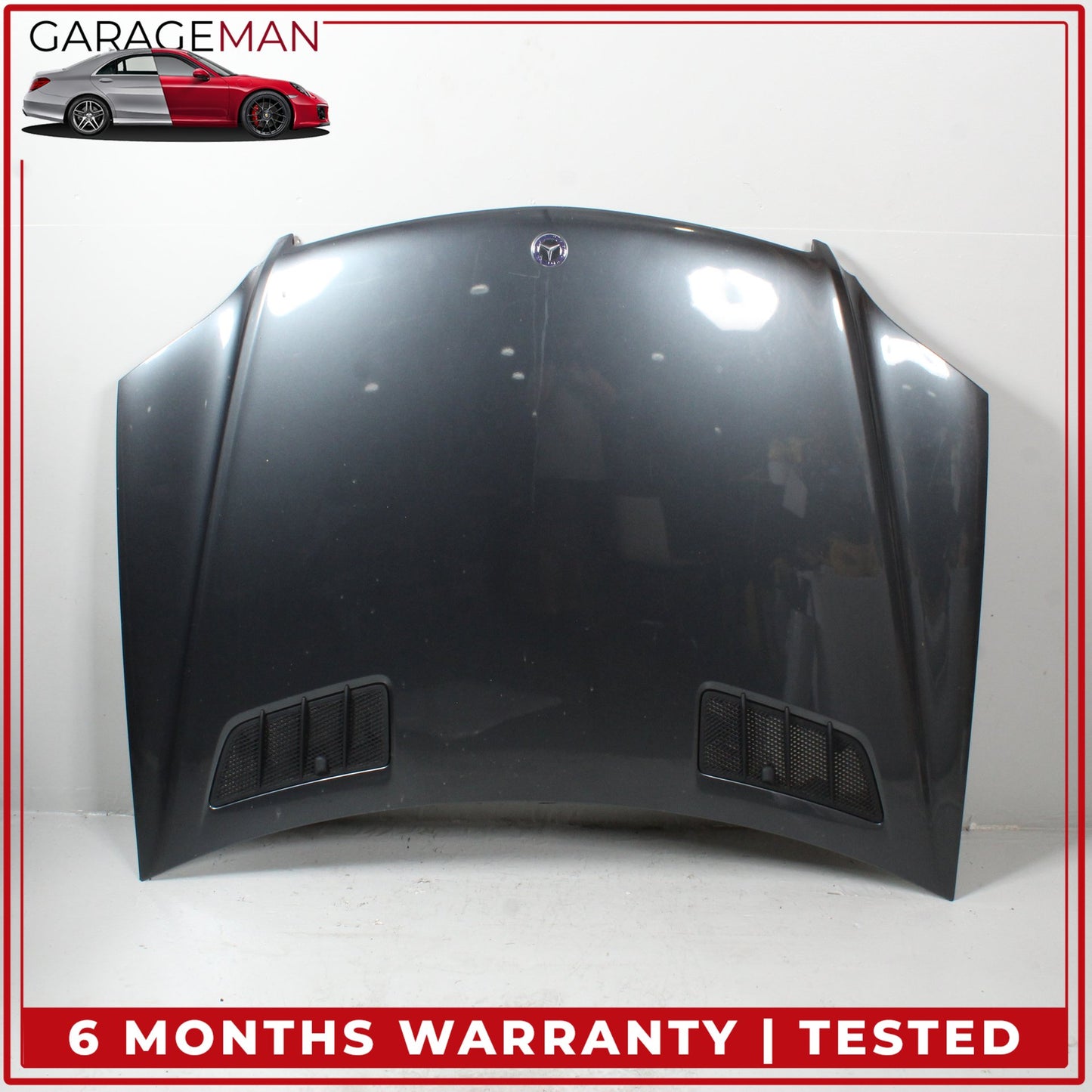 2006-2011 Mercedes W164 ML350 ML320 Front Hood Bonnet Panel Assembly Gray OEM