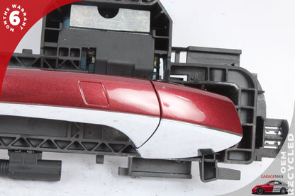 2012-2018 Mercedes W218 CLS550 Right Passenger Side Exterior Door Handle Red OEM