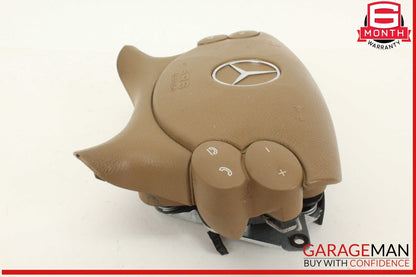 03-12 Mercedes W211 E320 SL500 Steering Wheel Airbag Air Bag SRS Brown OEM