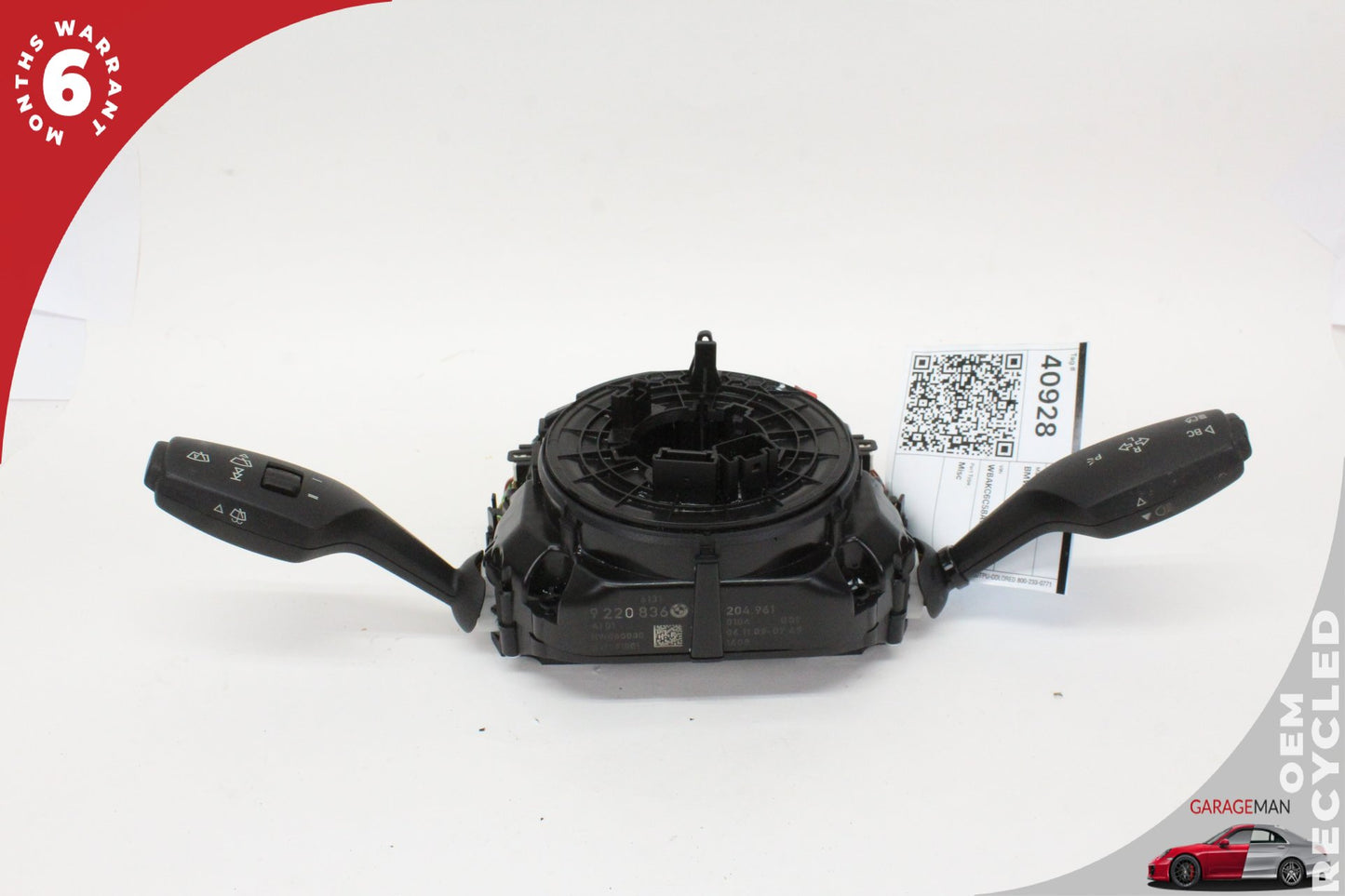 2009-2019 BMW 750i 640i 535i Steering Column Combination Switch 9220836 OEM