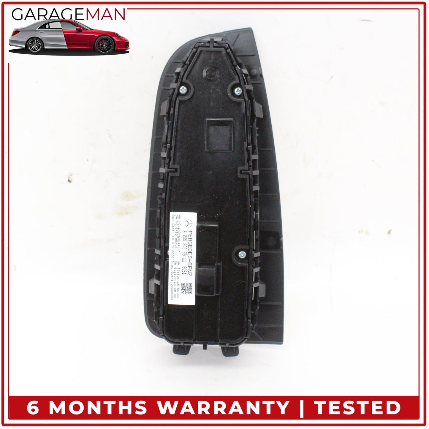 2015-2020 Mercedes W205 C300 Front Left Side Master Window Control Switch OEM