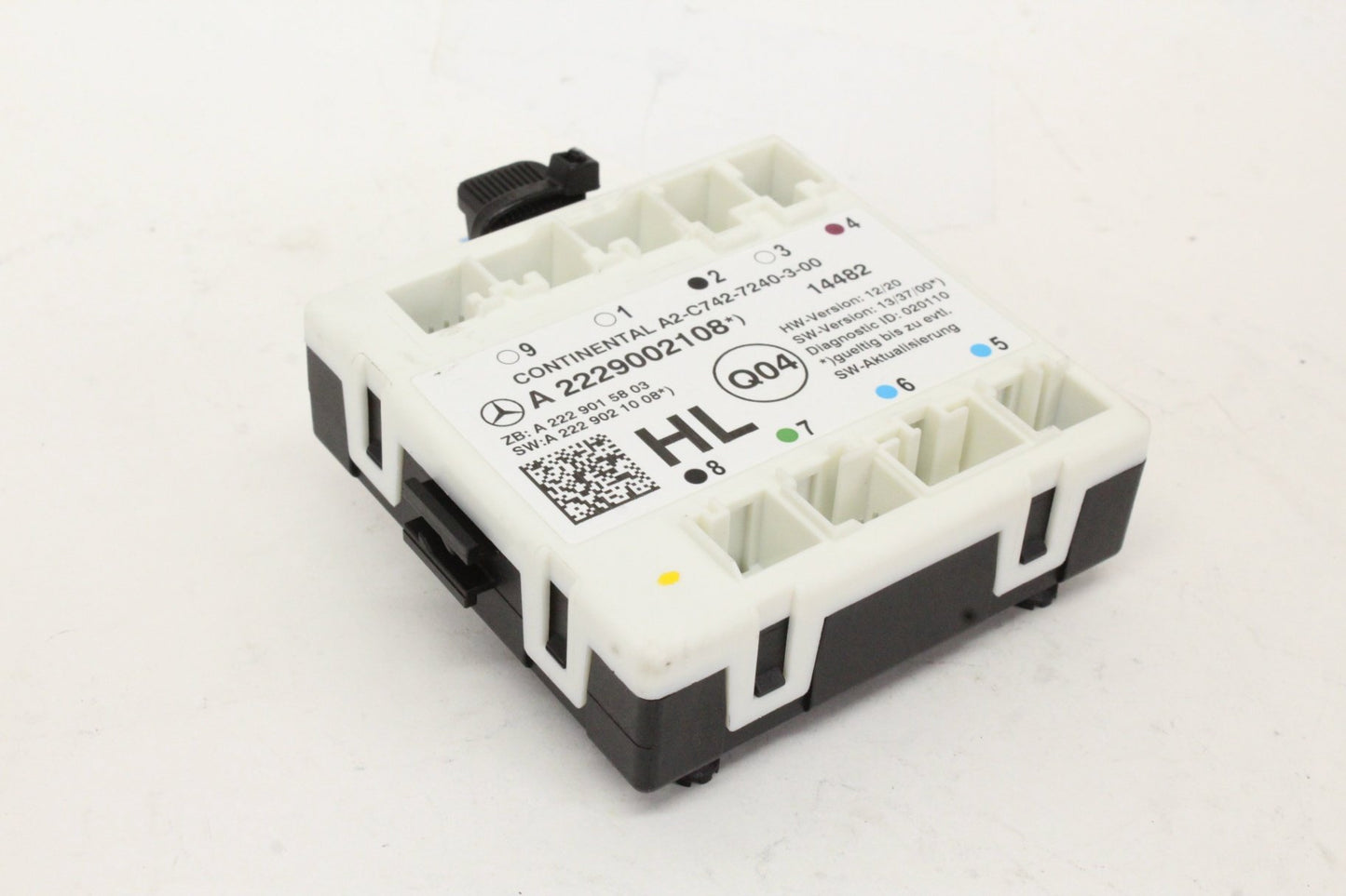 2015-2019 Mercedes-Benz C300 W205 Left Rear Door Control Module 2229002108