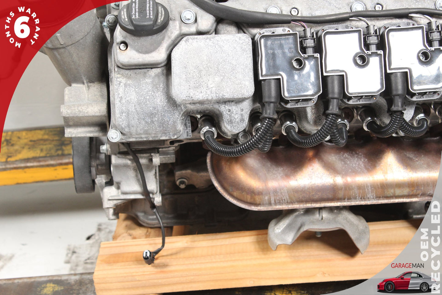 2003-2008 Mercedes-Benz SL500 R230 RWD Engine Long Block 1560101305 OEM