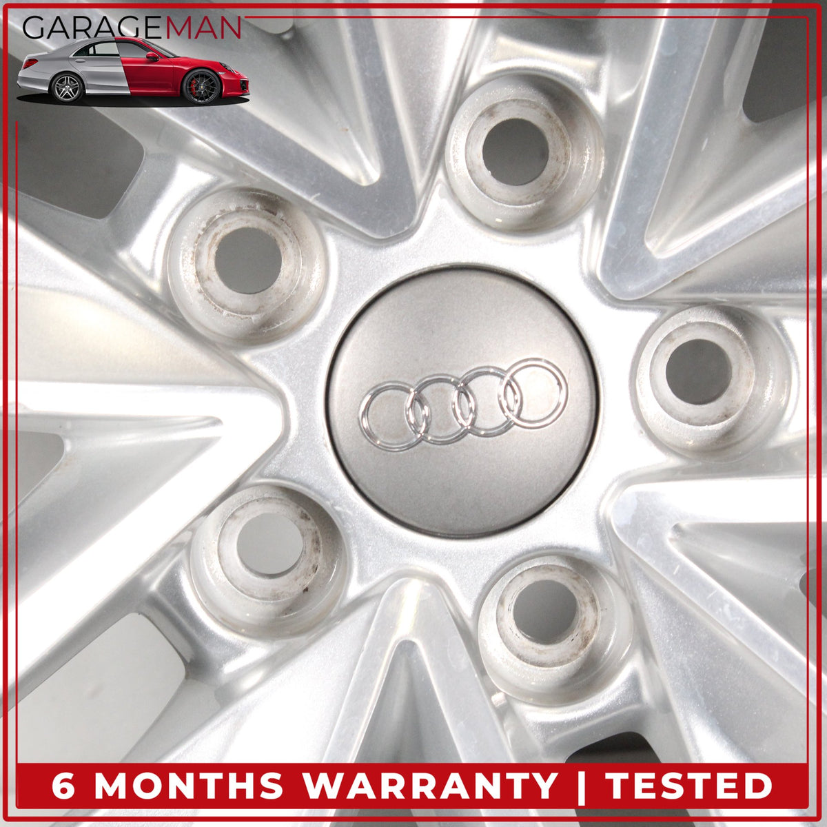 2016-2018 Audi Q3 Front or Rear Side Wheel Rim w/ Kumho Tire 7JX18H2 ET43 OEM