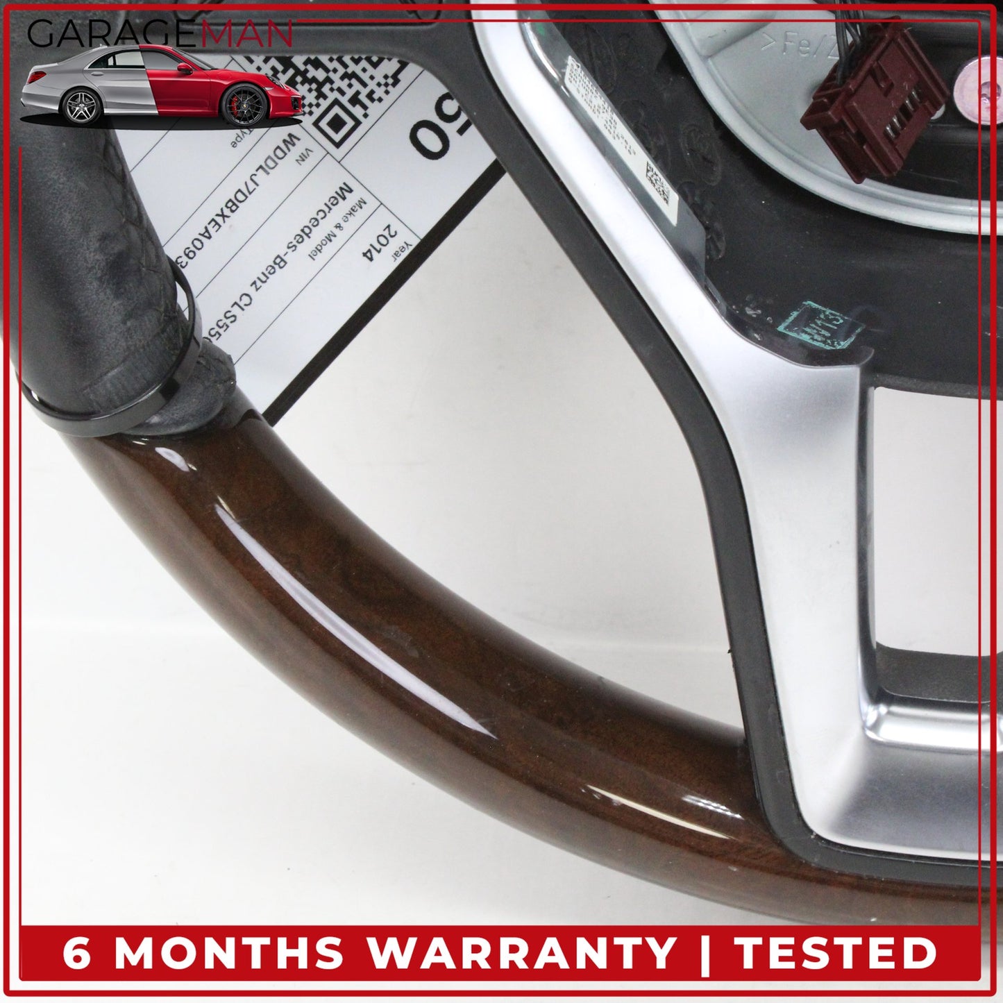 2013-2015 Mercedes W218 CLS550 E350 E63 AMG Steering Wheel 2184604418 OEM