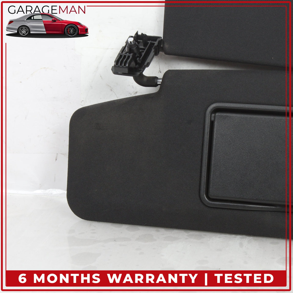 2010-2016 Mercedes W212 E350 Front Left and Right Side Sun Visor Set Black OEM