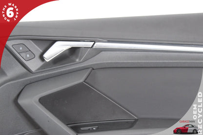 2022-2024 Audi A3 Sedan Right Rear Door Trim Panel 8Y0867378