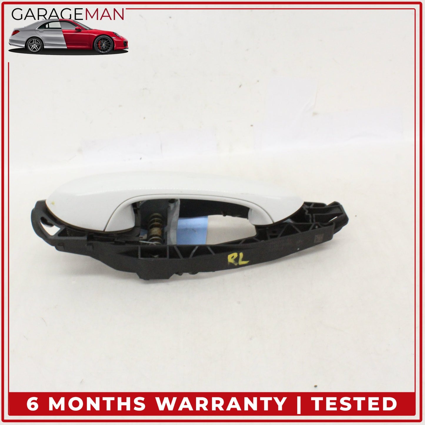2019-2025 BMW 330i M340i Rear Left Driver Side Exterior Door Handle White OEM