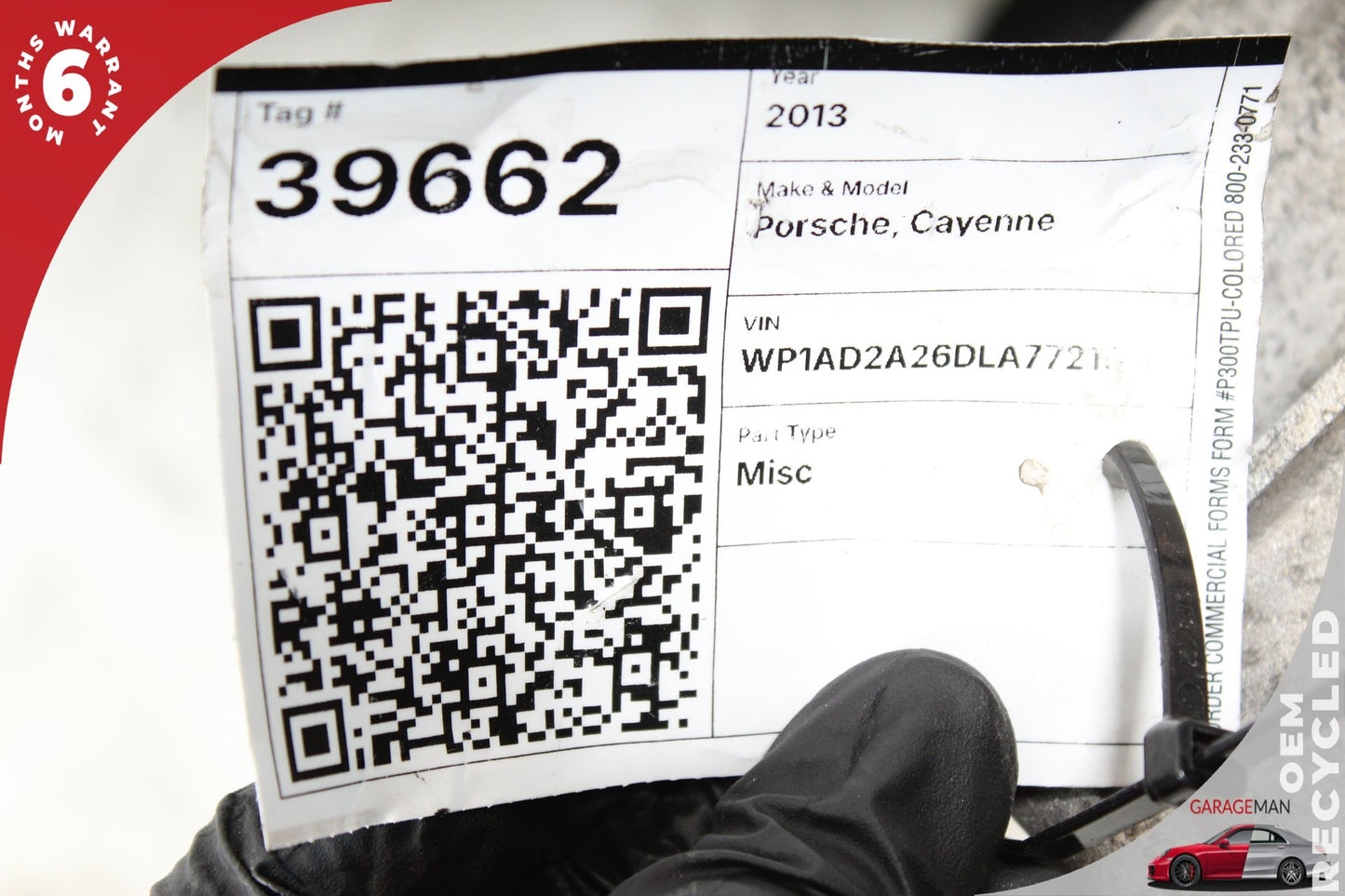 2013 Porsche Cayenne 92A - Transfer Case PN: 0C2341011