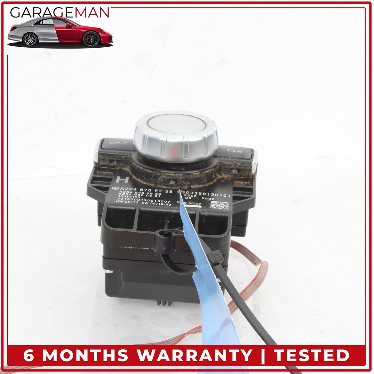 2012-2015 Mercedes W204 C250 Multimedia Knob Control Switch 2048709758 OEM