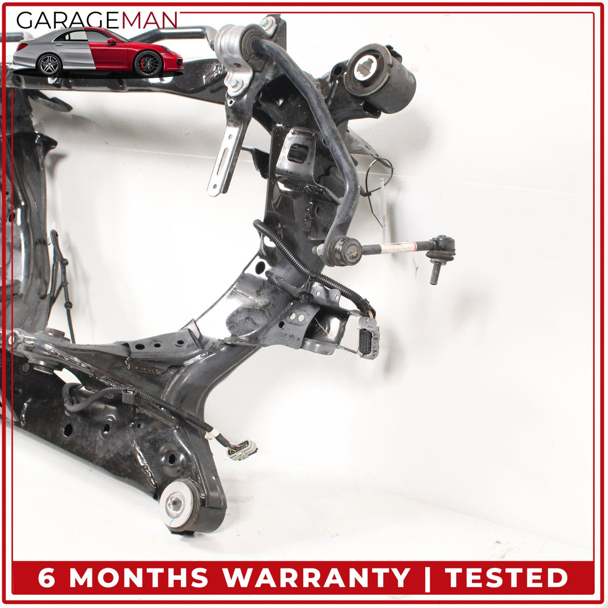 2017-2023 Tesla Model 3 Rear Subframe Crossmember w/ Sway Bar 104457500B OEM