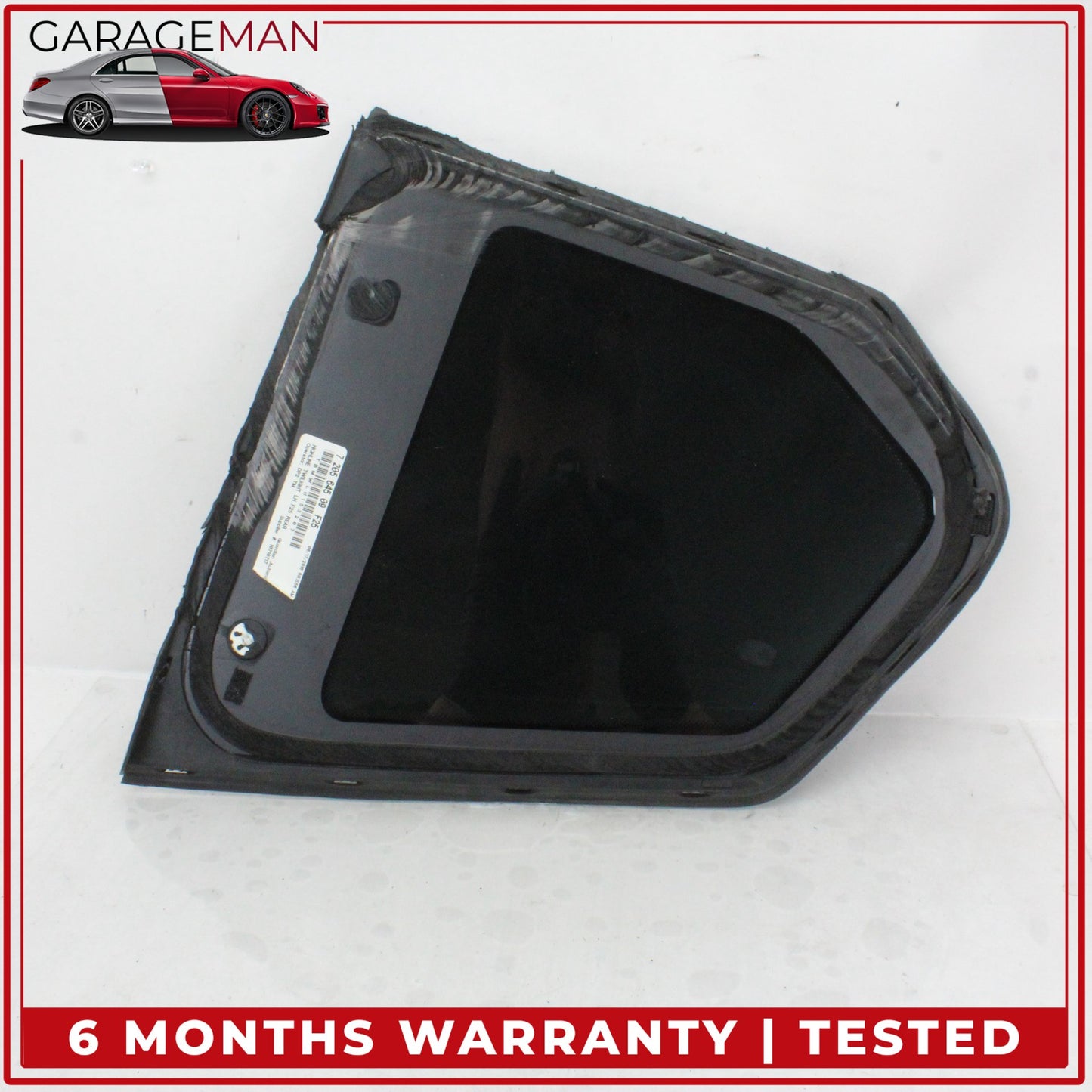 2011-2017 BMW X3 F25 SUV Rear Left Driver Side Quarter Window Glass 7205645 OEM