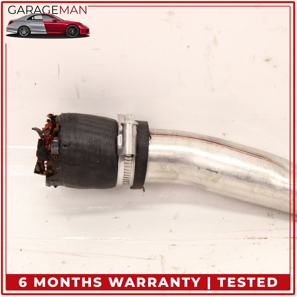 2016-2021 RR Sport L494 306DT 3.0L Turbocharger Intercooler Air Inlet Hose OEM