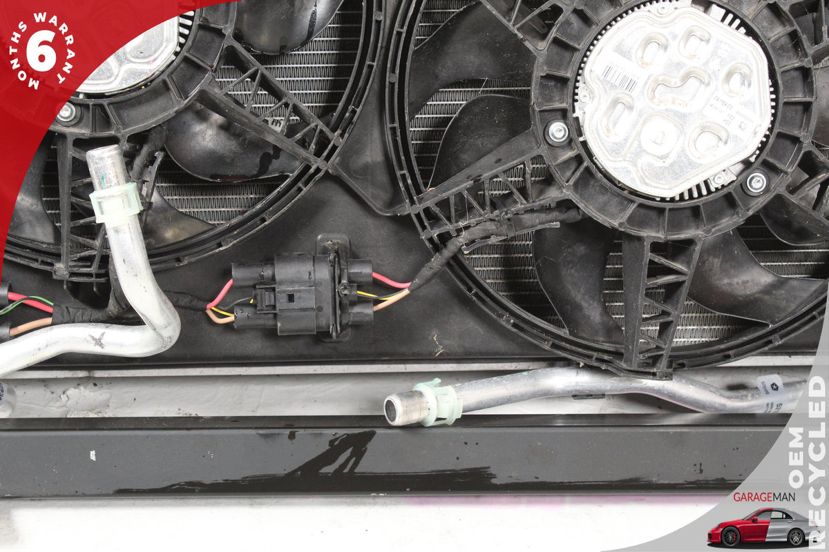 2013-2019 Fiat 500e Cooling Radiator Core Support w/ Fan Assembly 68089068AA