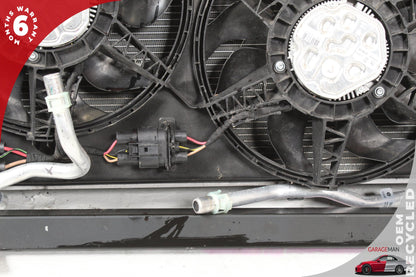 2013-2019 Fiat 500e Cooling Radiator Core Support w/ Fan Assembly 68089068AA