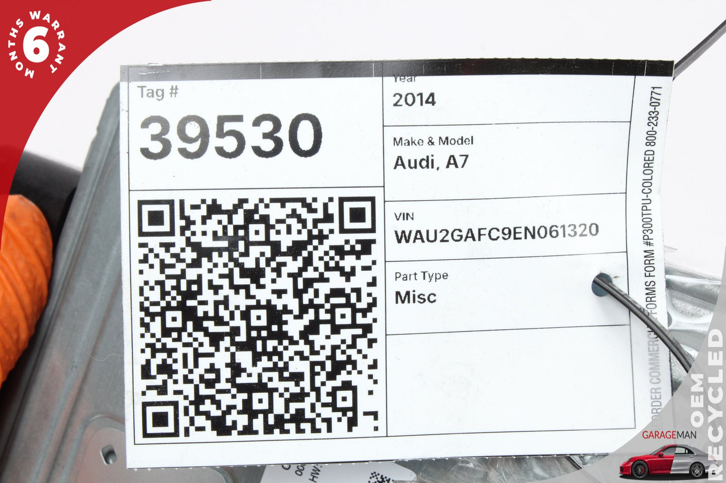 2012-2015 Audi A7 A6 Sedan Engine Control Module ECU ECM DME 4G0907551J OEM