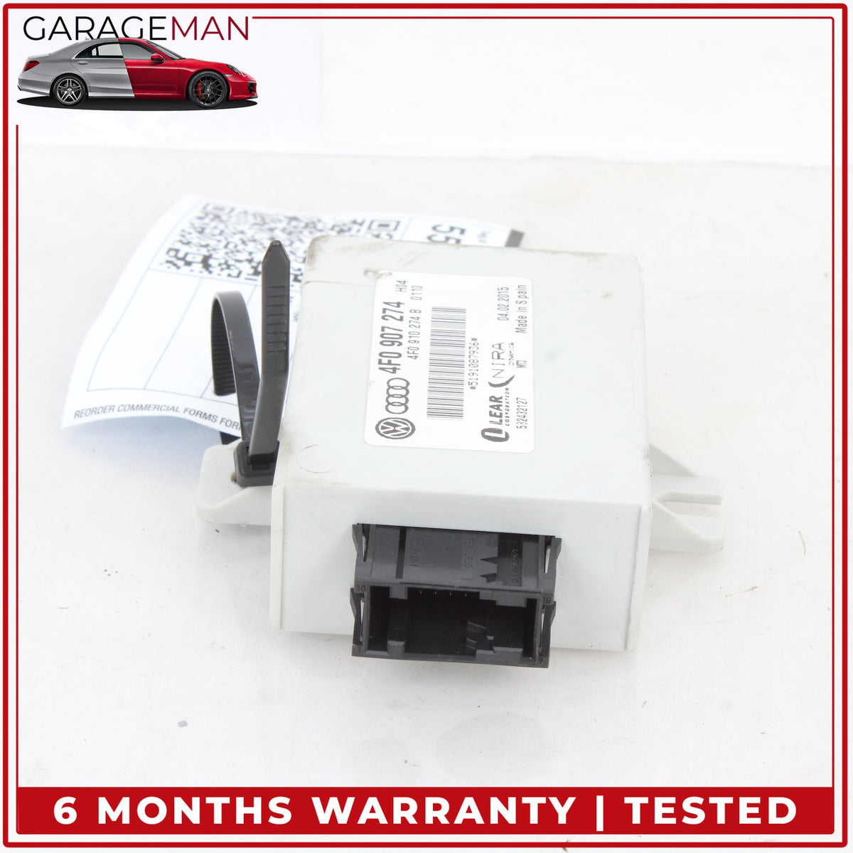 2010-2015 Audi Q7 SUV TPMS Tire Pressure Control Module Unit 4F0907274 OEM