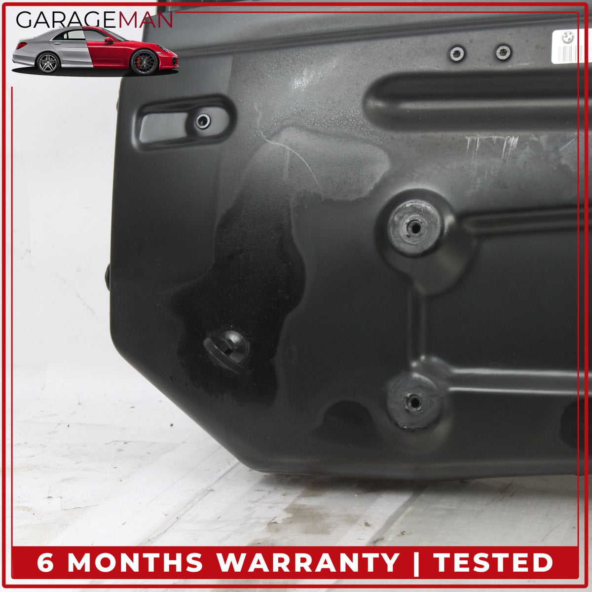 2004-2010 BMW 650i E64 Convertible Rear Top Glass Window Lifter Motor Panel OEM