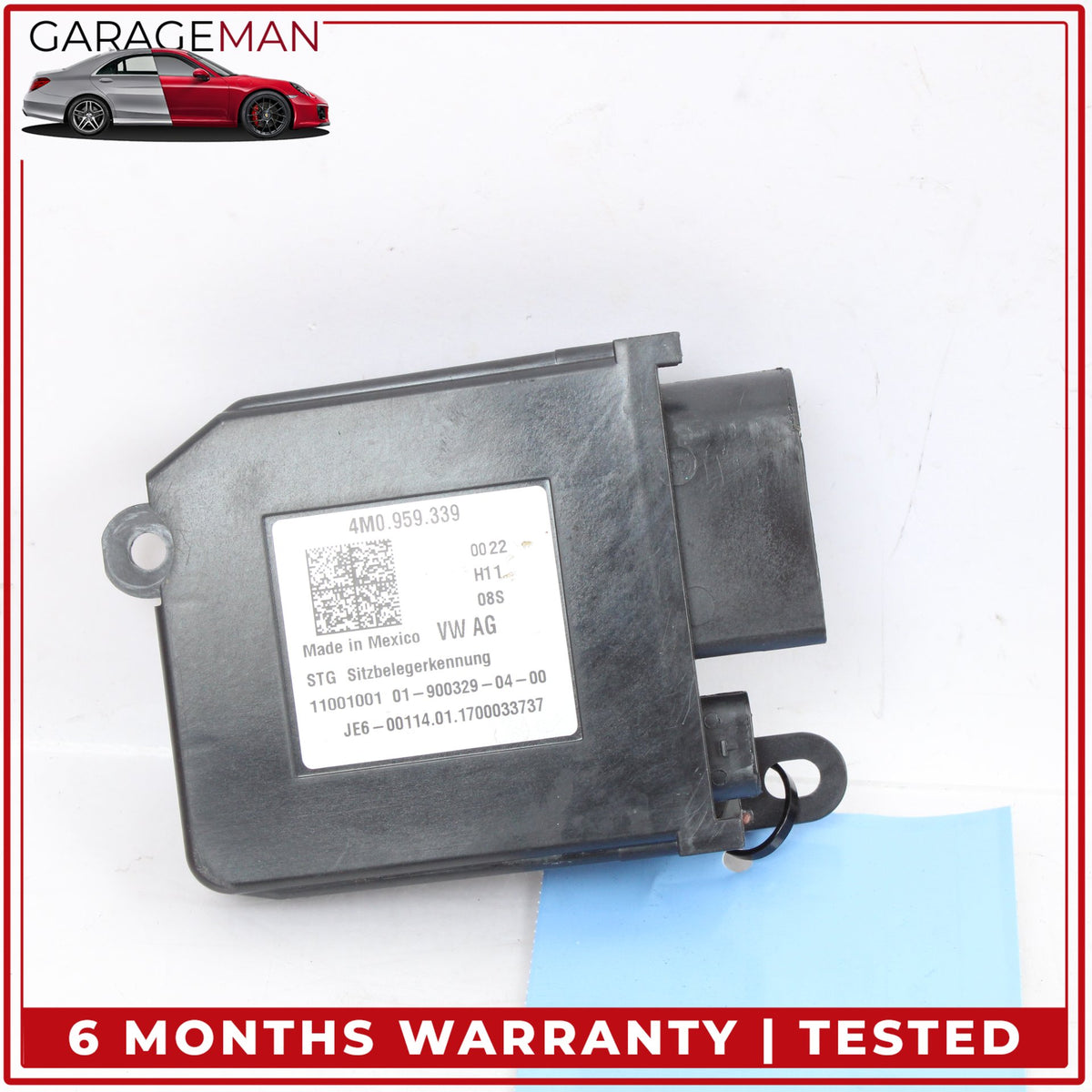 2017-2024 Audi Q7 Front Right Side Seat Occupant Detection Module 4M0959339 OEM