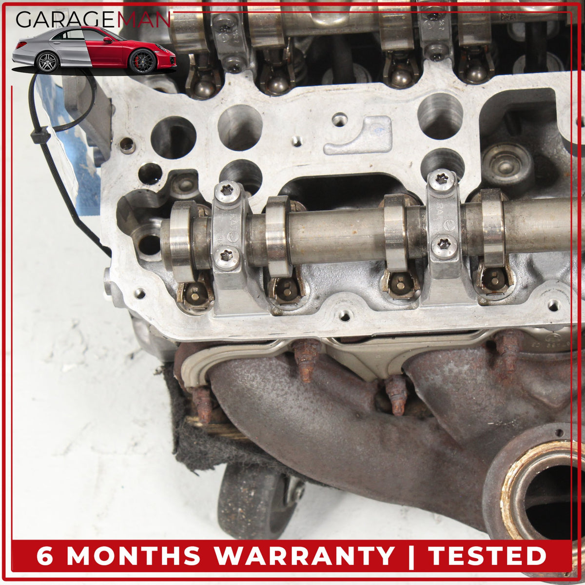 2013-2019 BMW 650i F06 AWD 4.4L Left Cylinder Head 7604870 OEM