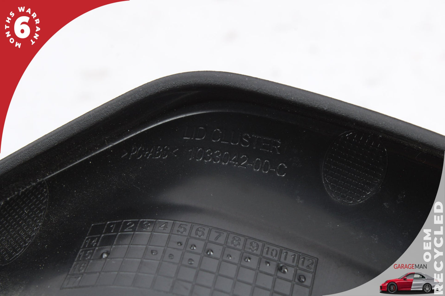 2012-2020 Tesla Model S X Front Dash Instrument Cluster Trim Cover Panel OEM